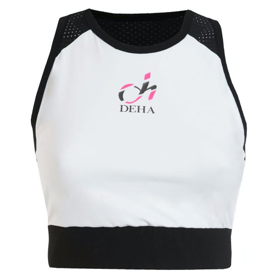 Deha Γυναικείο μπουστάκι Sporty Top With Net Inserts Deha Γυναικείο μπουστάκι Sporty Top With Net Inserts